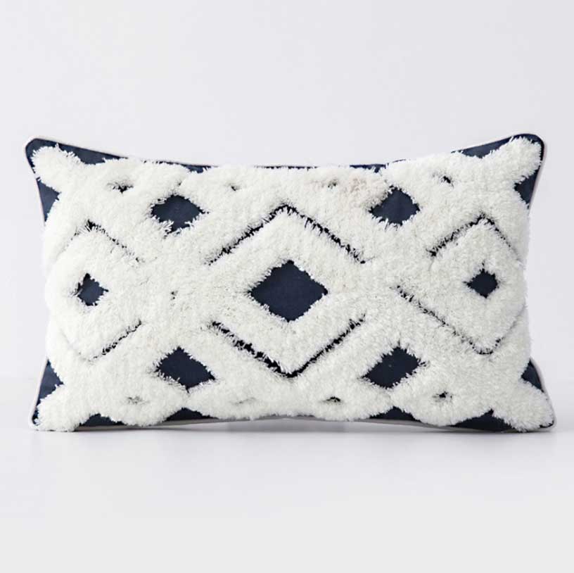 Ins Morocco Lace Tassel Tufted Cushion Covers