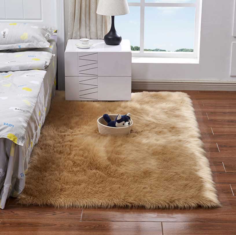 Wholesale Soft Silk Wool Carpet Fashion Living Room Carpet