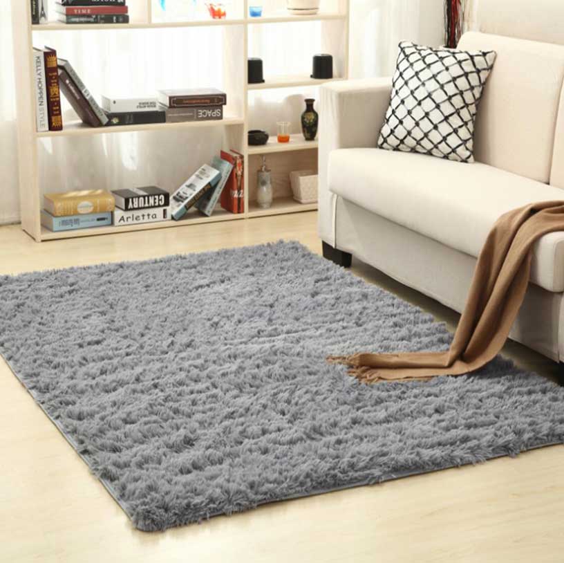 Winter Imitation Cashmere Floor Mat Warm Carpets