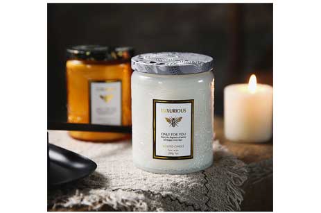 Relief Glass Creative Home Smokeless Handmade Fragrance Candle