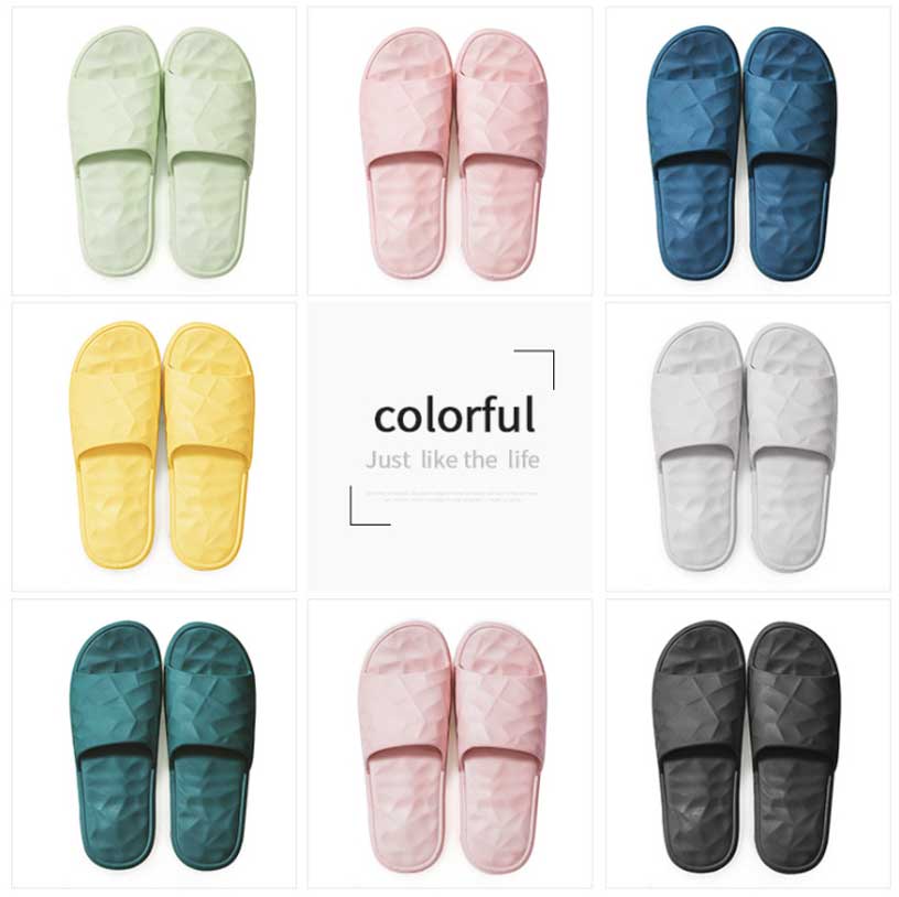 Ladies Indoor Soft Soled Slippers Waterproof Bathroom Slippers