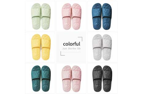 Ladies Indoor Soft Soled Slippers Waterproof Bathroom Slippers