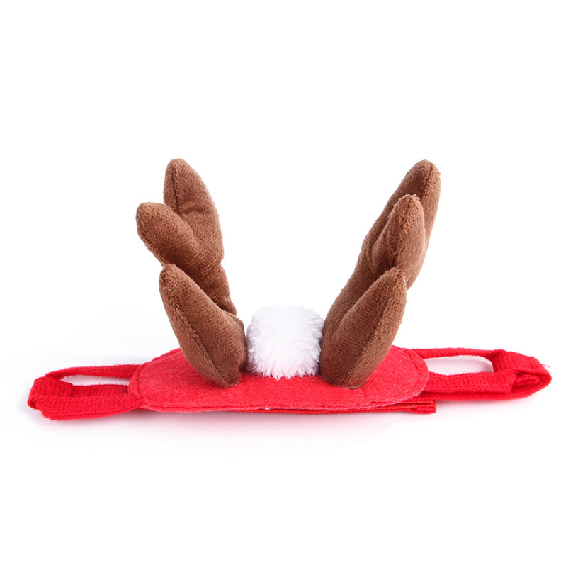 Christmas Pet Cloak Hat Holiday Costume Set