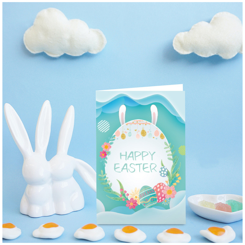 Easter Greeting Card Party Invitation Card Envelope Sticker 6 Set