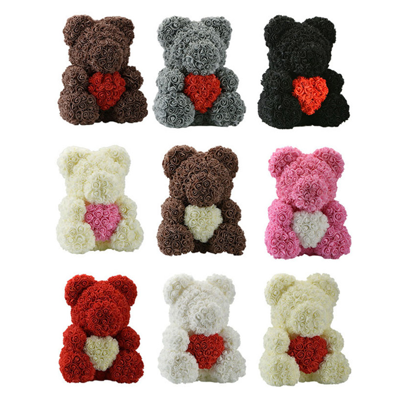 Flower Teddy Bear Rose Bear Valentine's Day Gift