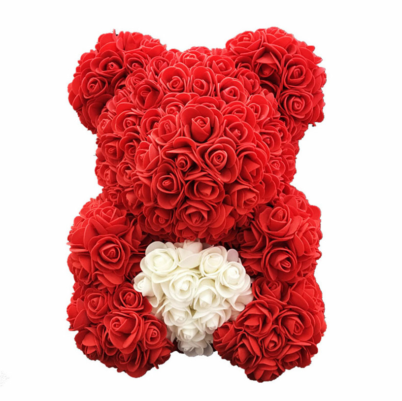 Flower Teddy Bear Rose Bear Valentine's Day Gift
