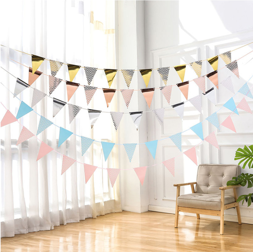 Birthday Party Pennant Banner Wave Flag