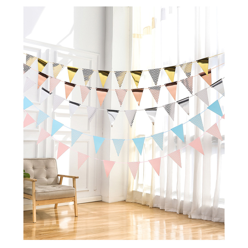 Birthday Party Pennant Banner Wave Flag