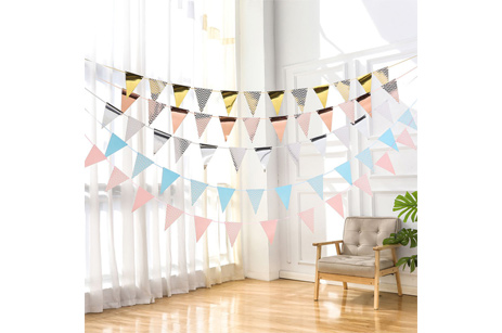 Birthday Party Pennant Banner Wave Flag