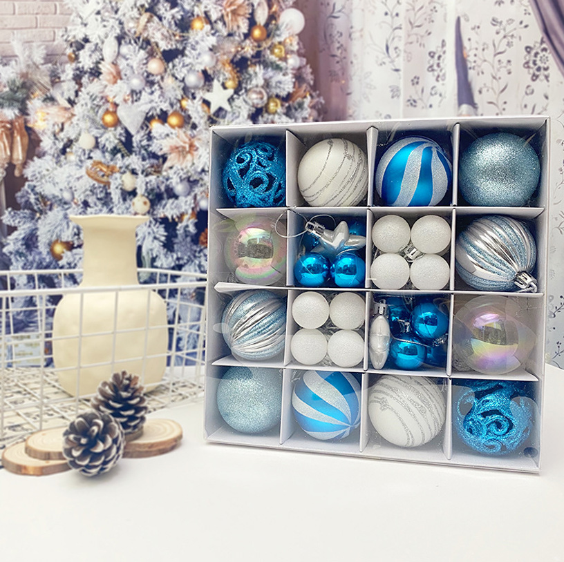 Christmas Decoration Electroplated Ball Christmas Ball Set