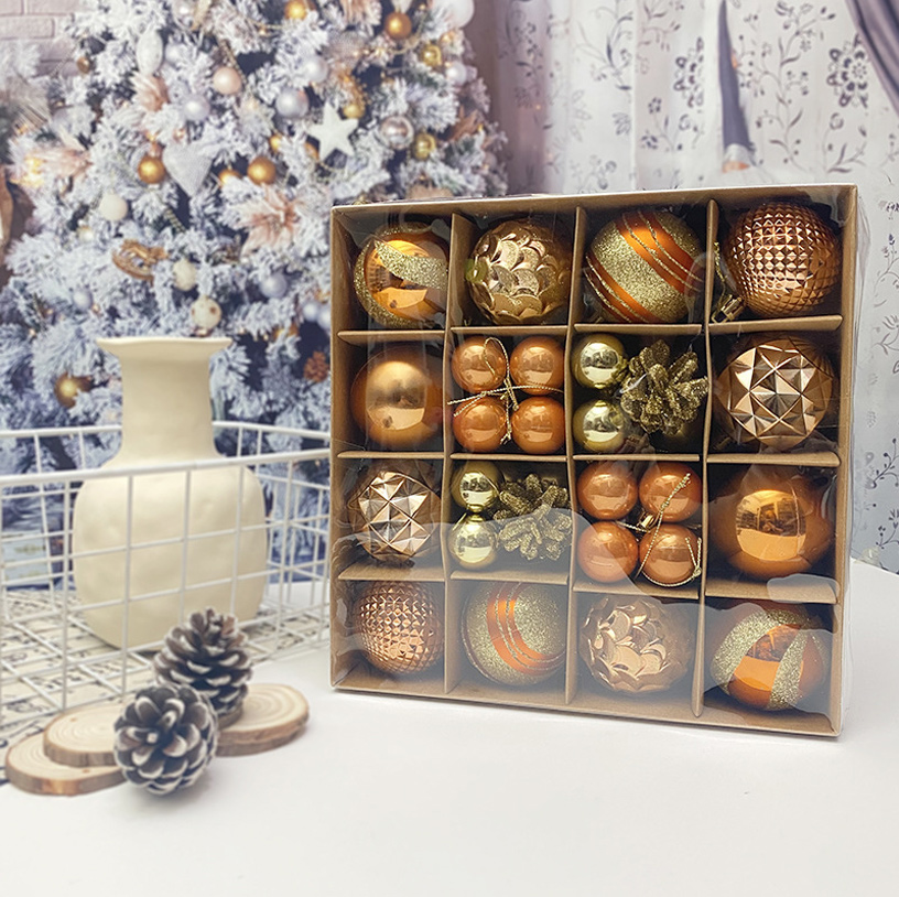 Christmas Decoration Electroplated Ball Christmas Ball Set