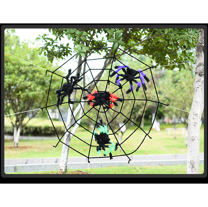 Halloween Decorations Spider Webs Spider Silk Decorations Props