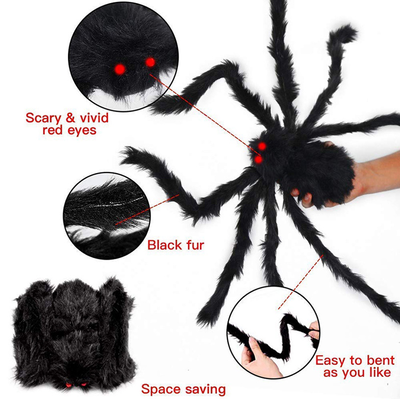 Halloween Decorations Spider Webs Spider Silk Decorations Props