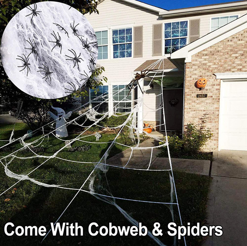 Halloween Decorations Spider Webs Spider Silk Decorations Props