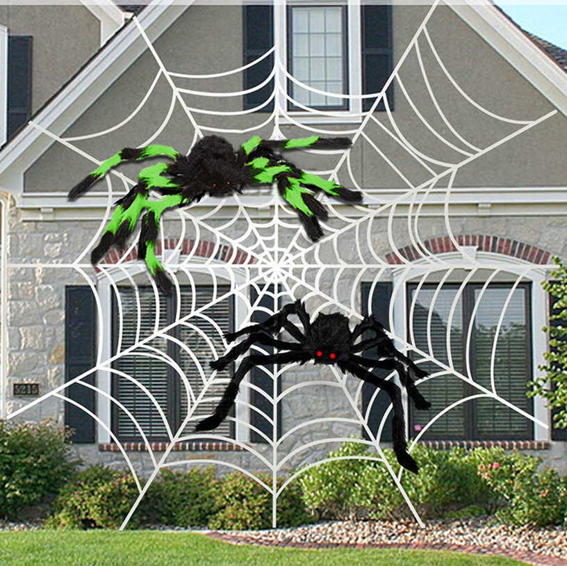 Halloween Decorations Spider Webs Spider Silk Decorations Props