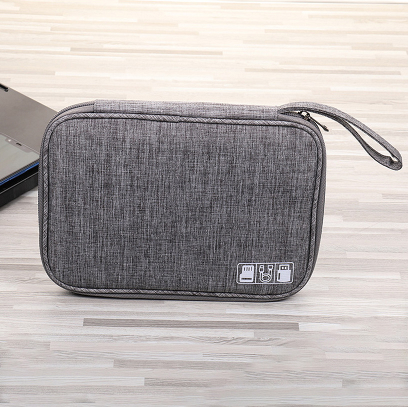 Multi-functional Headset Data Cable Charger Storage Bag