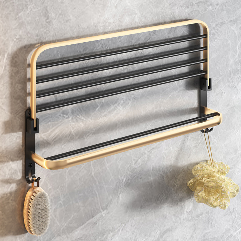 Bathroom Storage Towel Rack