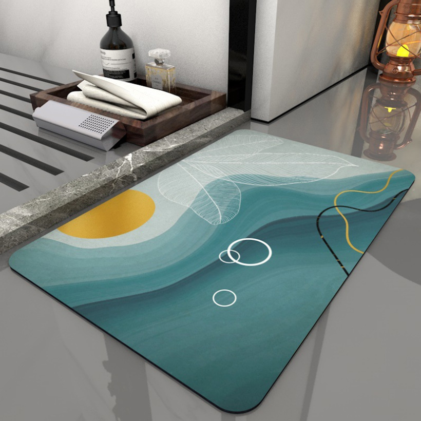 Absorbent Quick Dry Diatom Bathroom Rugs