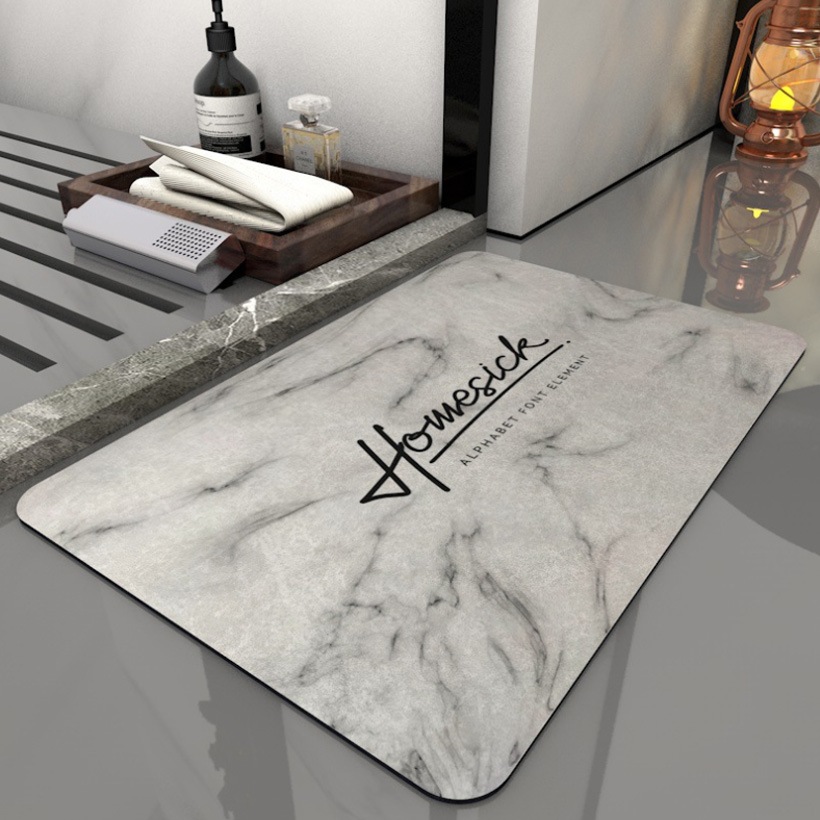 Absorbent Quick Dry Diatom Bathroom Rugs