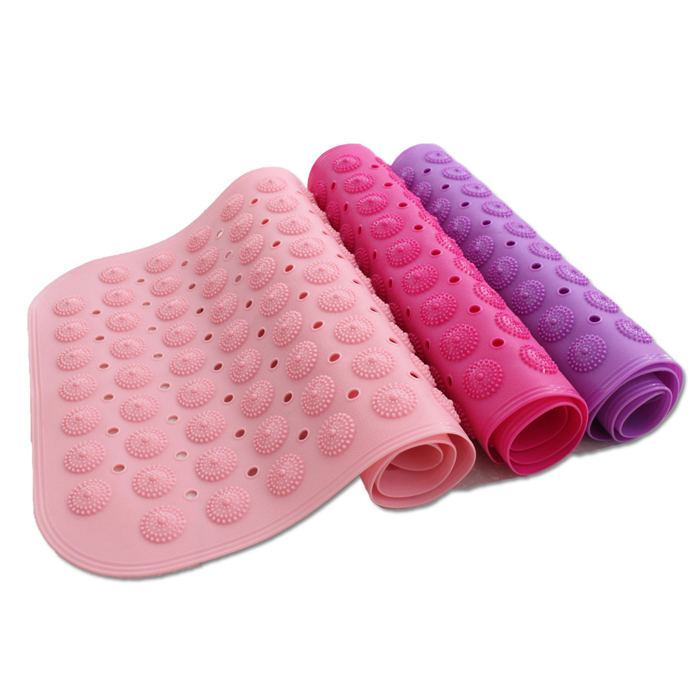 Bathroom Anti-slip Mat Massage Pad With Suction Cup