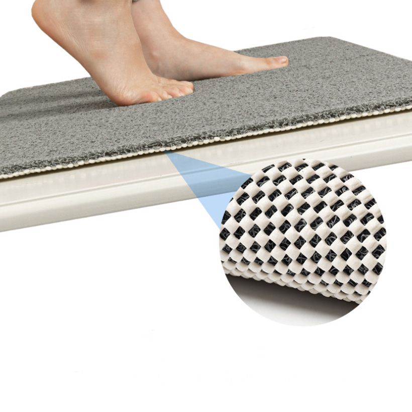 PVC Bathroom Footmat Non-slip Mat