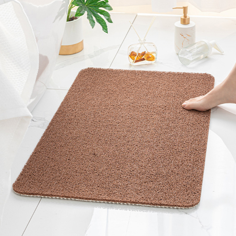 PVC Bathroom Footmat Non-slip Mat