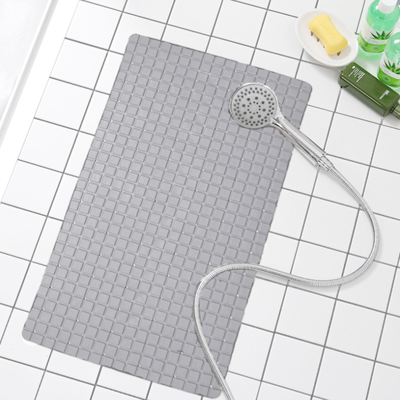 PVC Non-slip Shower Mat With Suction Cup