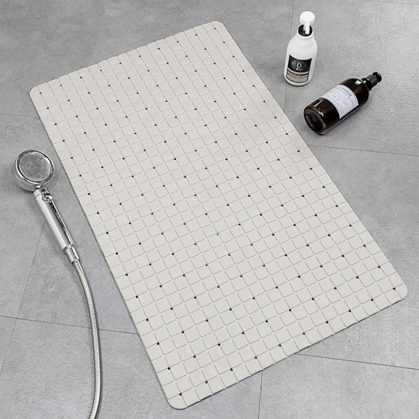 PVC Non-slip Shower Mat With Suction Cup