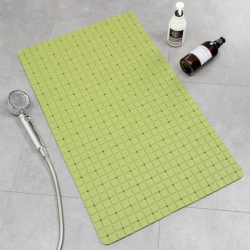 PVC Non-slip Shower Mat With Suction Cup