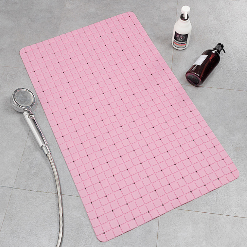 PVC Non-slip Shower Mat With Suction Cup