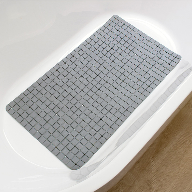 PVC Non-slip Shower Mat With Suction Cup