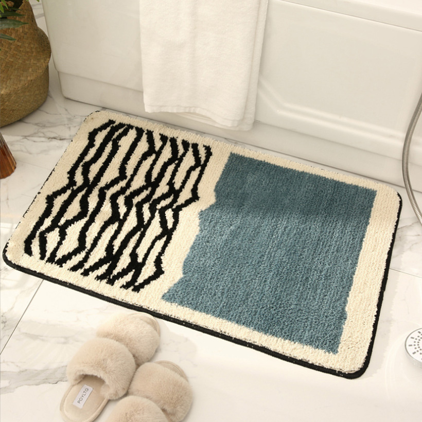 Soft Non-slip Bathroom Mats Absorbs Water Rugs