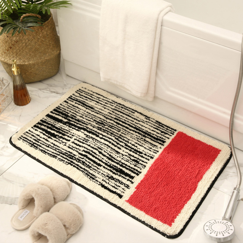 Soft Non-slip Bathroom Mats Absorbs Water Rugs