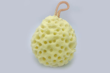 Water Shaped Honeycomb Bath Sponge Brush