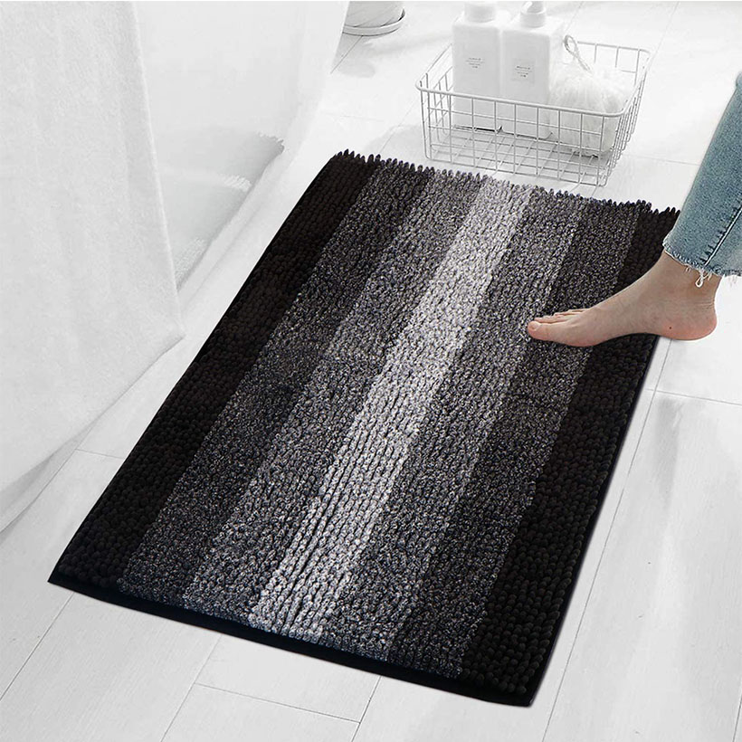 Bathroom Non-slip Absorbent Chenille Floor Mat