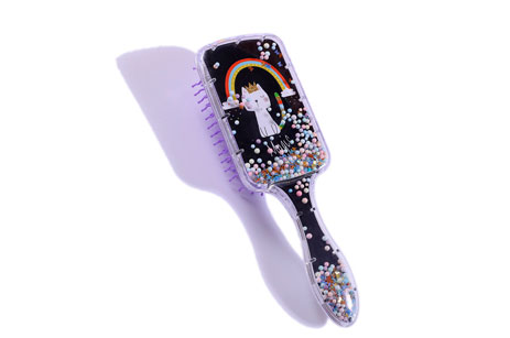 Cartoon Printed Air Cushion Comb Girls Hair Comb