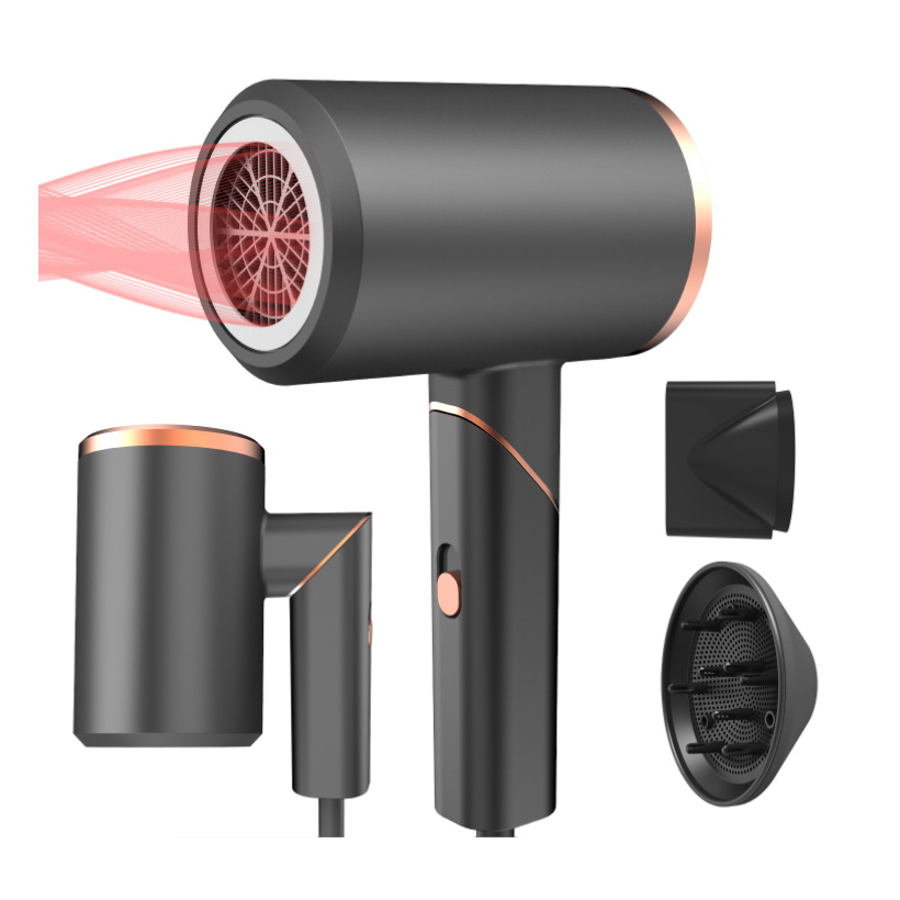 Household Magnetic Folding Anion Hair Dryer