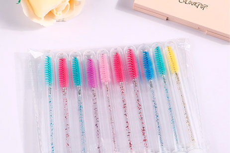 Diamond Transparent Individual Package Mascara Brush