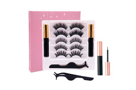 Magnetic Eyeliner And Eyelashes Set