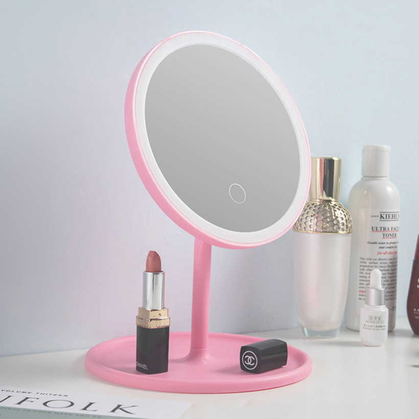 Portable LED Light Makeup Mirror