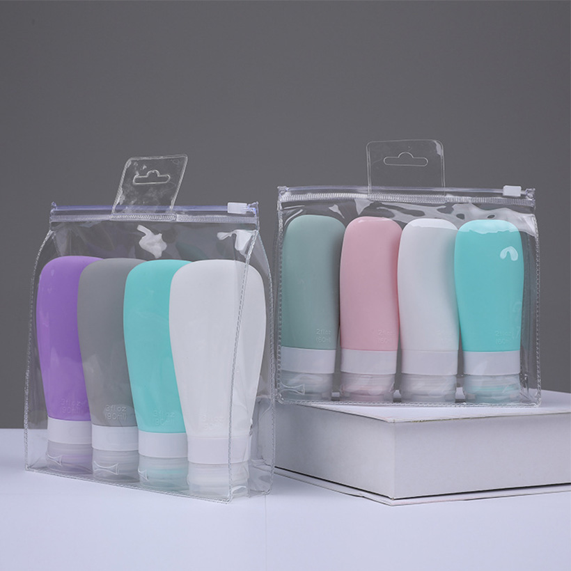 Silicone Cosmetics Separate Bottles Travel Bottles