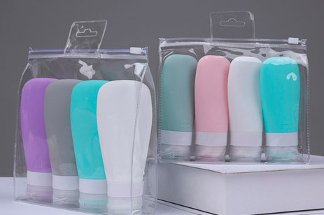 Silicone Cosmetics Separate Bottles Travel Bottles