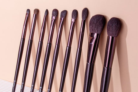 Thick Brass Wool Makeup Brush Set