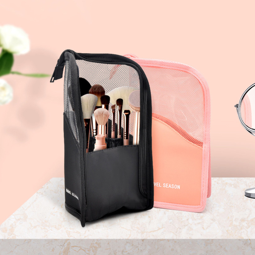 Women's Waterproof Makeup Brush Storage Bag