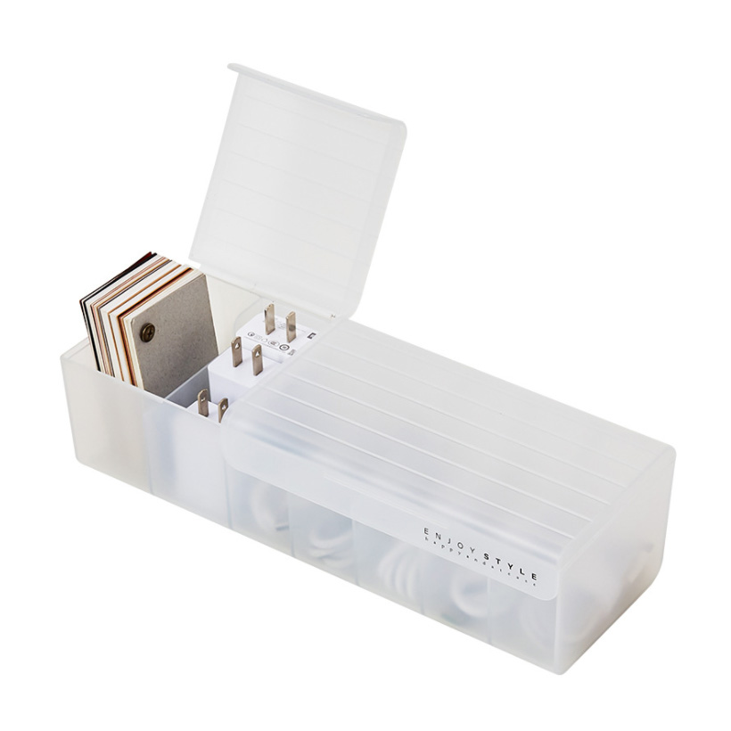 Desktop Data Line Charger Storage Box