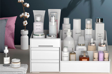 Multifunctional Stationery Cosmetics Storage Box