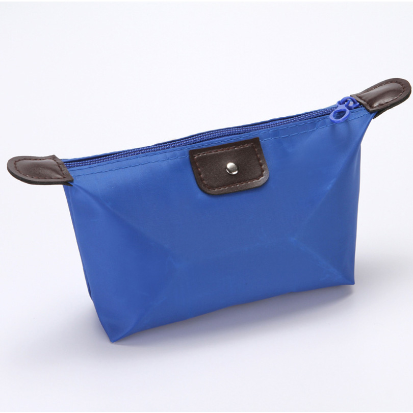 Nylon Waterproof Folding Cosmetic Bag