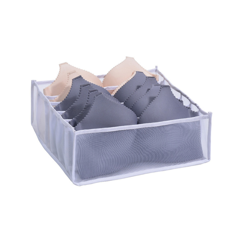 Folding Underwear Grid Storage Bag