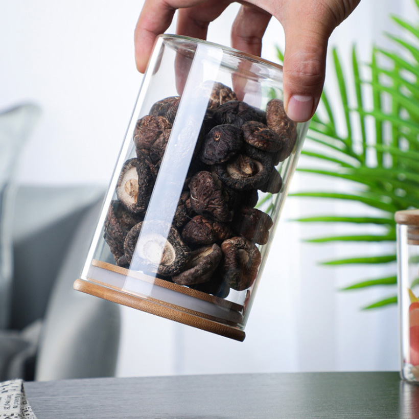 High Borosilicate Glass Storage Jars Sealed Jars