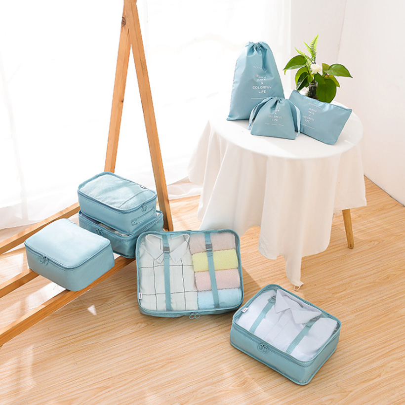 Large Capacity Travel Luggage Storage Bag Set